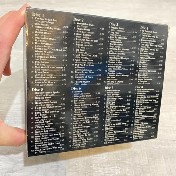 The Blues Collection Box Set 8CDs 100 Blues  Hits Music - Picture 4 of 15